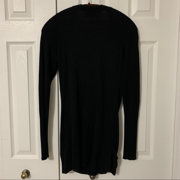 2/$30 Long black cardigan - Picture 2 of 6